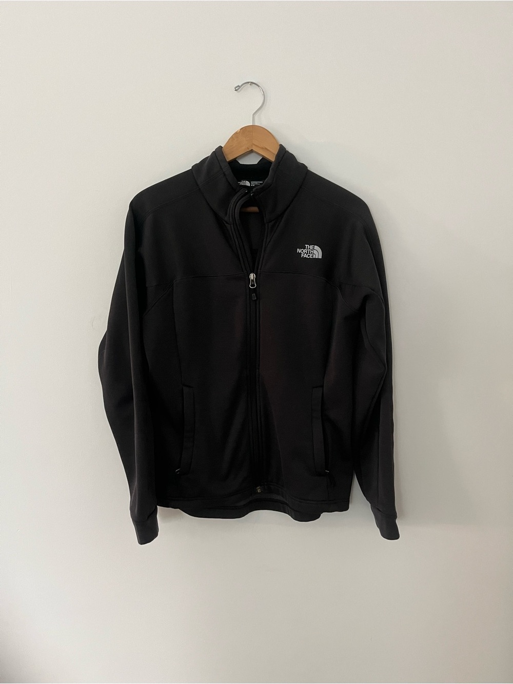 The North Face Women's charcoal Fleece Jacket